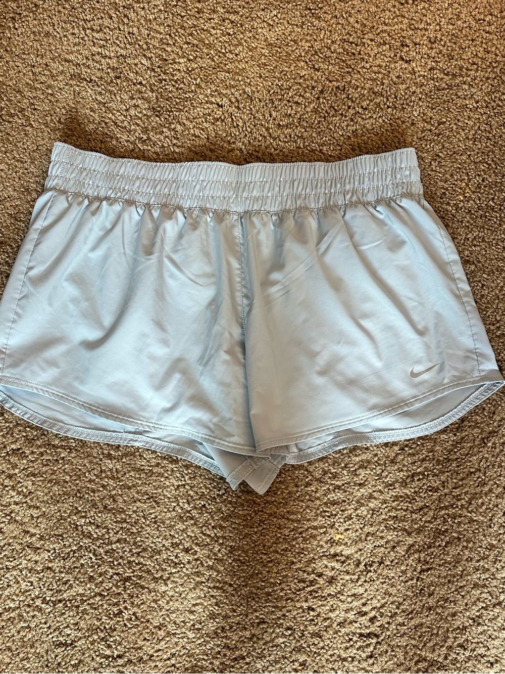 Nike Women’s Pale Blue Athletic Shorts